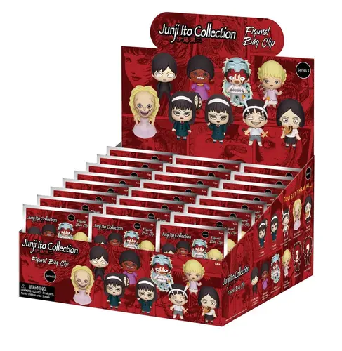 Junji Ito Collection PVC Bag Clips Series 1 Blind Bag - 1 Unidade